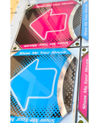 DDR Arcade Pad Arrow Panel (BLUE or PINK)CLASSIC