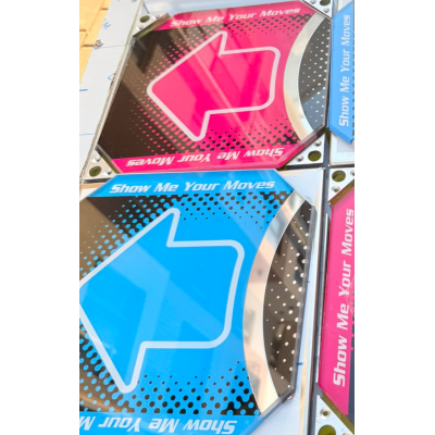 DDR Arcade Pad Arrow Panel (BLUE or PINK)CLASSIC