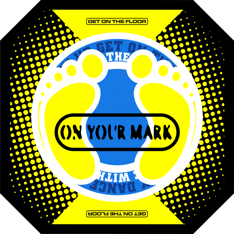 PUMP IT UP PIU Arcade Pad Arrow Panel (DX) (5KEY)